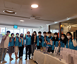 경남대학교 ForVictim 자원봉사단 범죄피해자 보호·지원을 위한 굿즈 물품 프리마켓 행사 참여 사진